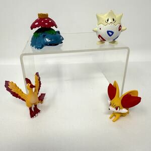 Vintage Auldey Tomy/Nintendo Pokémon Action Figures Set of 4 Rare Collectibles